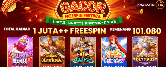 Hadiah Jackpot Instan gasing777 banner